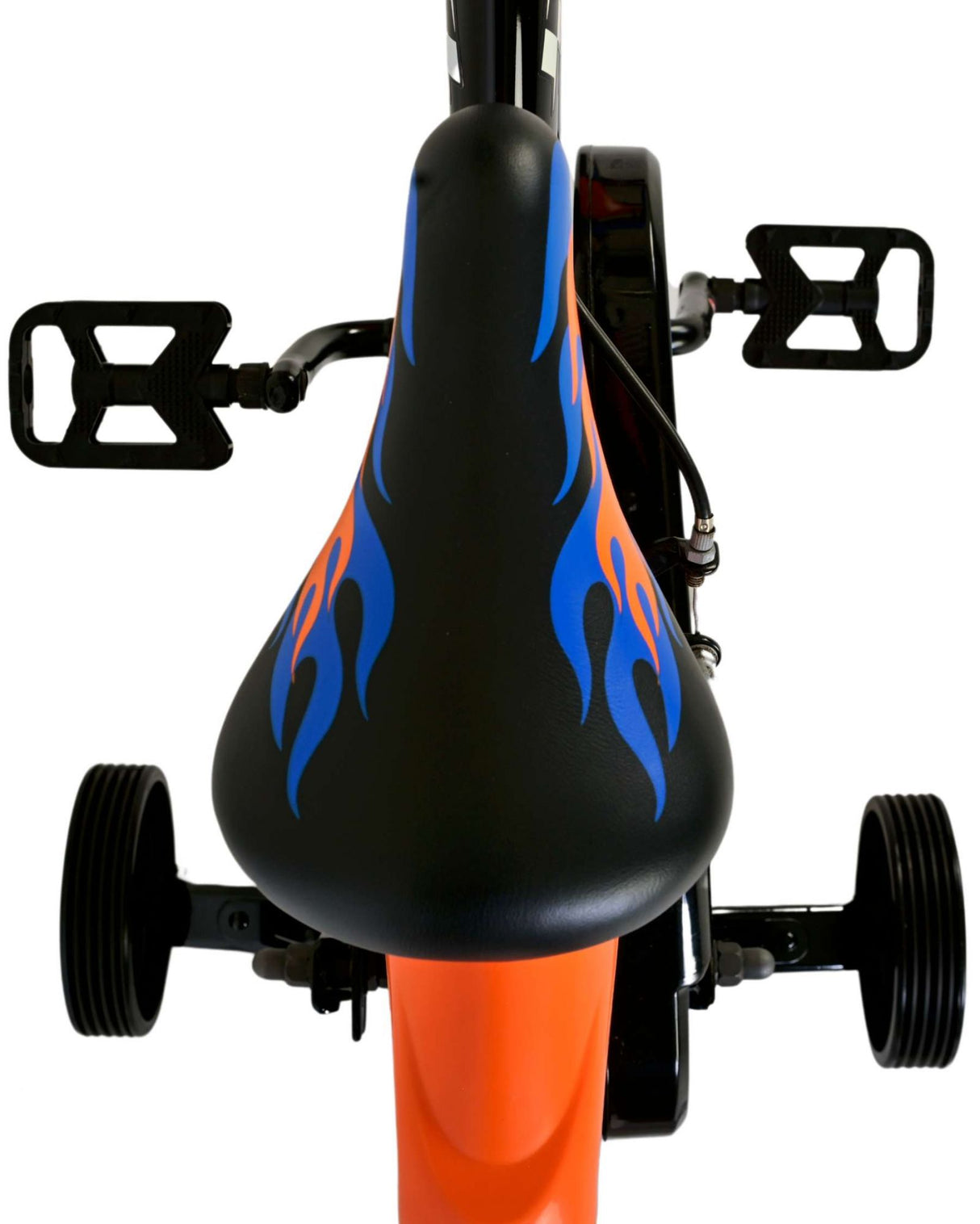 Heiße Räder Kinderbike Jungen 14 Zoll schwarz zwei Handbremsen