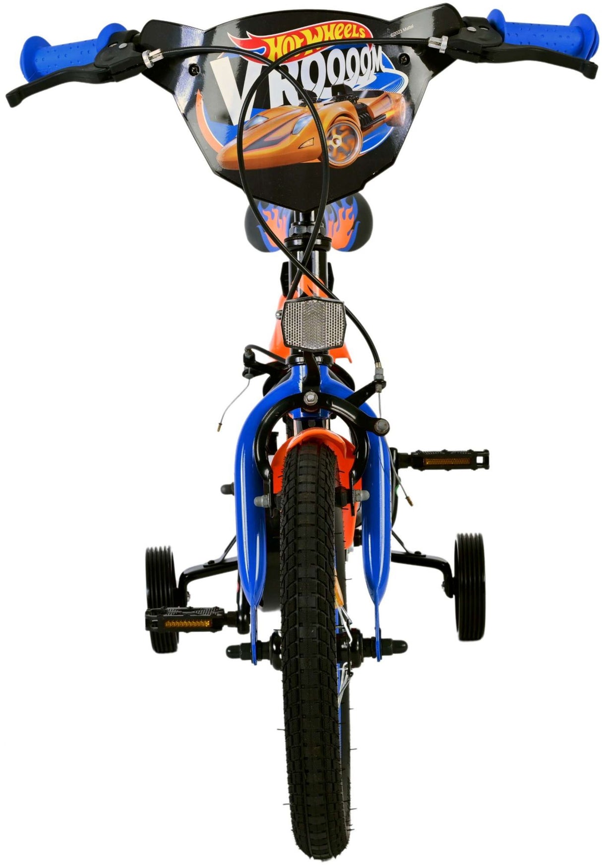 Heiße Räder Kinderbike Jungen 14 Zoll schwarz zwei Handbremsen