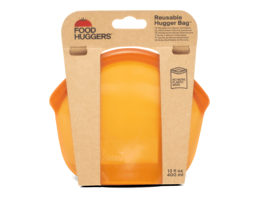 Bolsa de almacenamiento reutilizable de Huggers 400 ml de ámbar