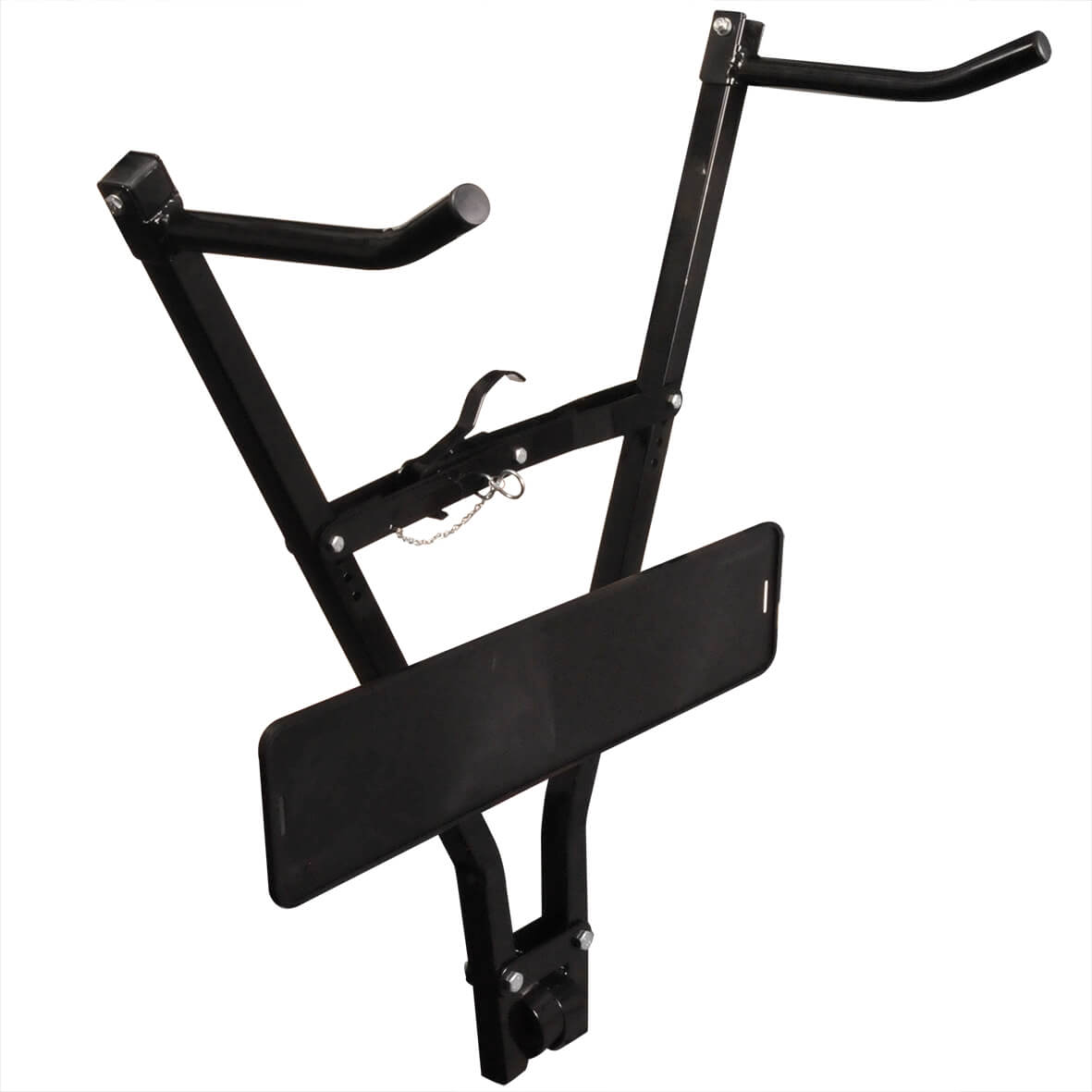 Bicycle carrier Klick Fast II with license plate holder 2 bicycles