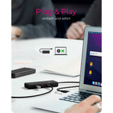 Basella gelida 4-alimentazione Hub con USB-C 3.2 Gen 2