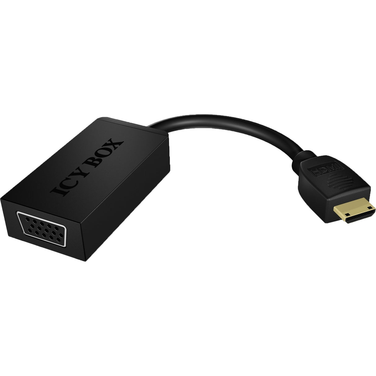 Lodowate pudełko adapter pudełka Mini HDMI do VGA