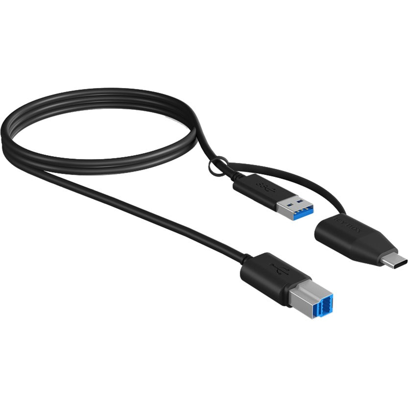 Icy Box IB-CB032 USB-B> USB-A och USB-C