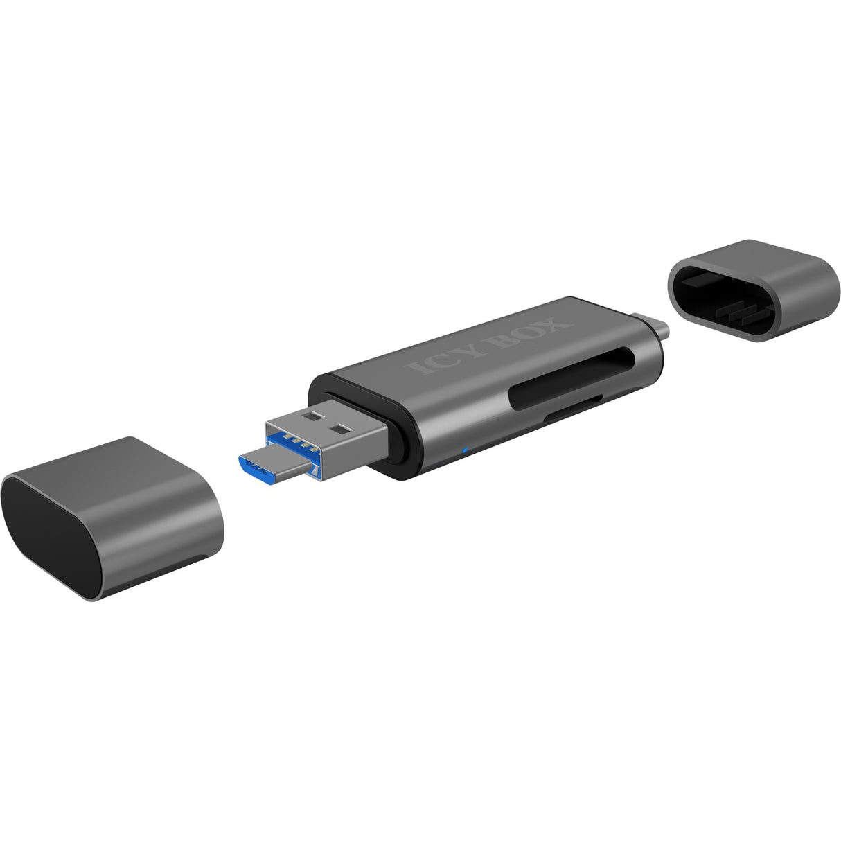 Lodowate pudełko IB-CR200-C Zewnętrzny Cardreader z Connec Multi-USB
