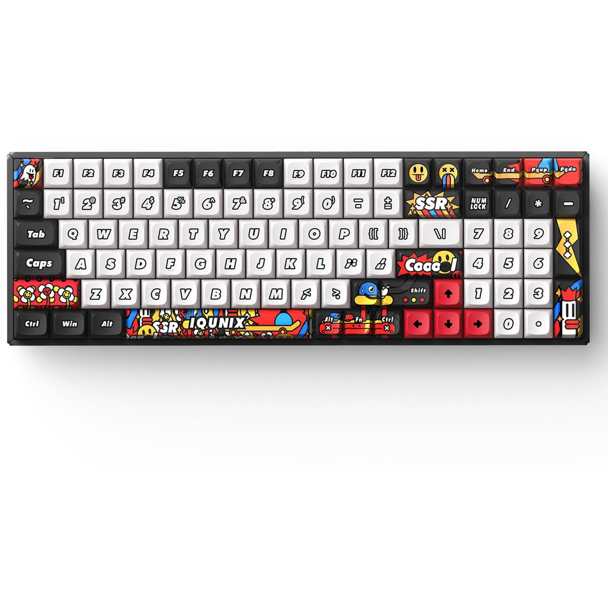 IQunix F97 Graffiti Diary Bezprzewodowa klawiatura mechaniczna
