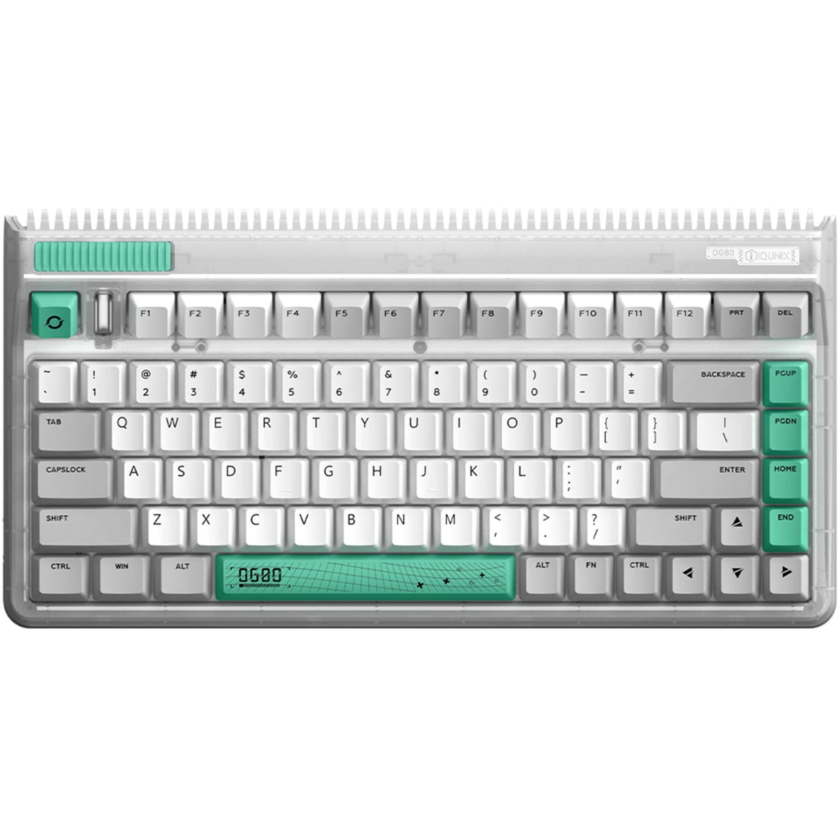 Teclado mecánico inalámbrico Iqunix OG80 Wormhole