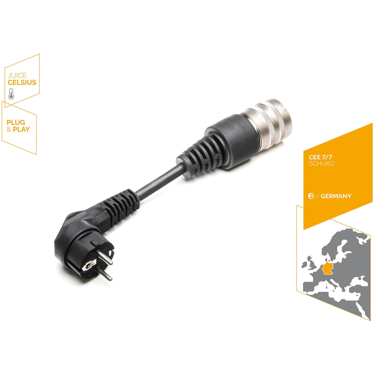 Juice Technology Veiligheidsadapter Juice Connector, CEE 7 7 EU cel