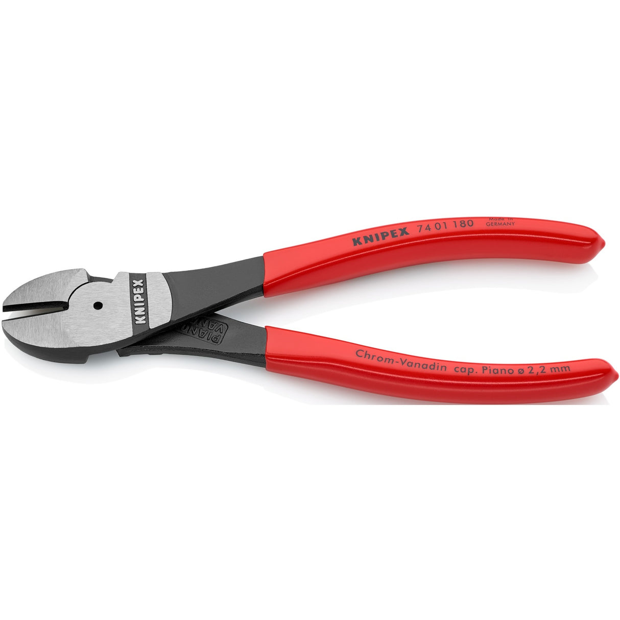 KNIPEX Kracht-zijsnijtang 74 01 180