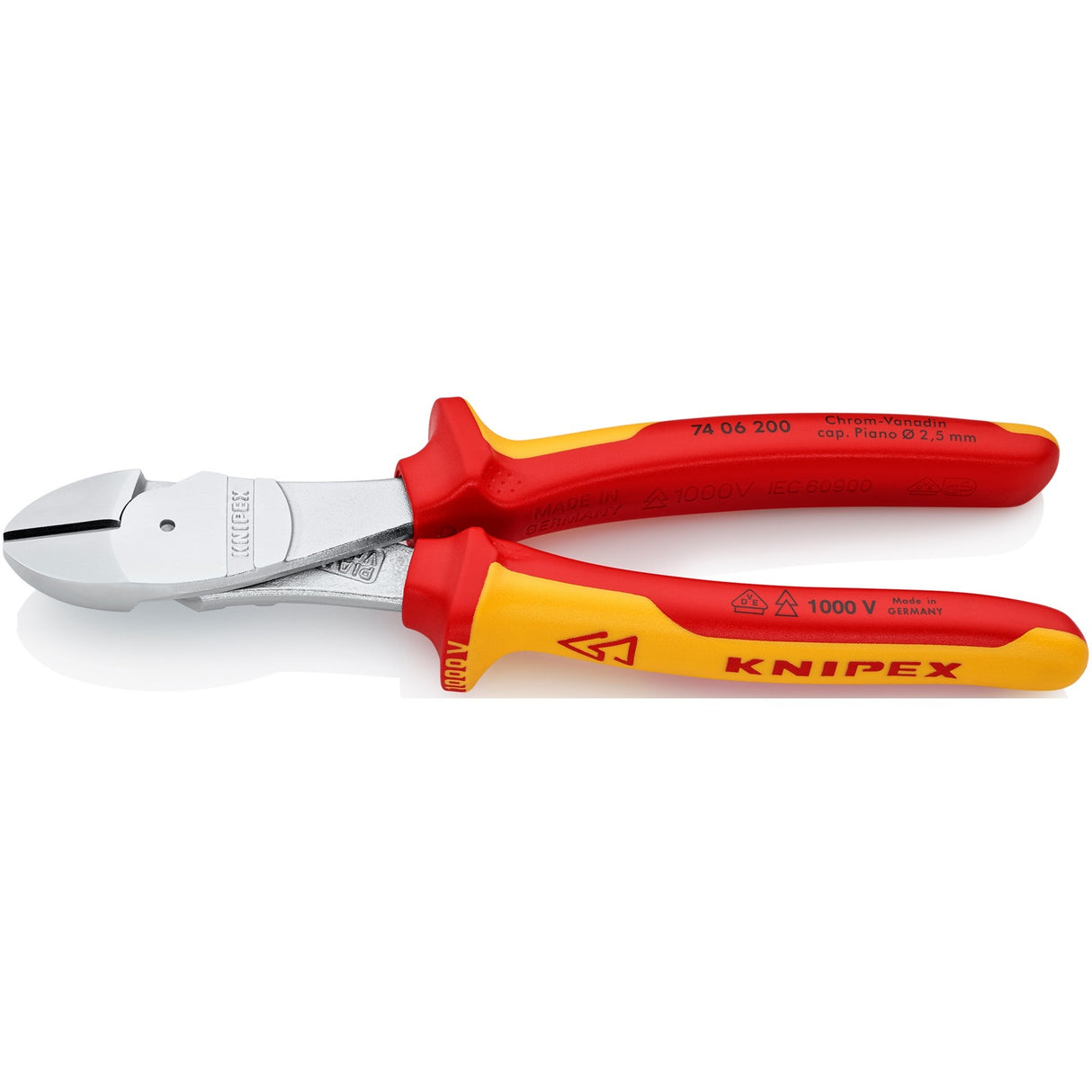 Knipex power-zijsnijtang vde 7406200