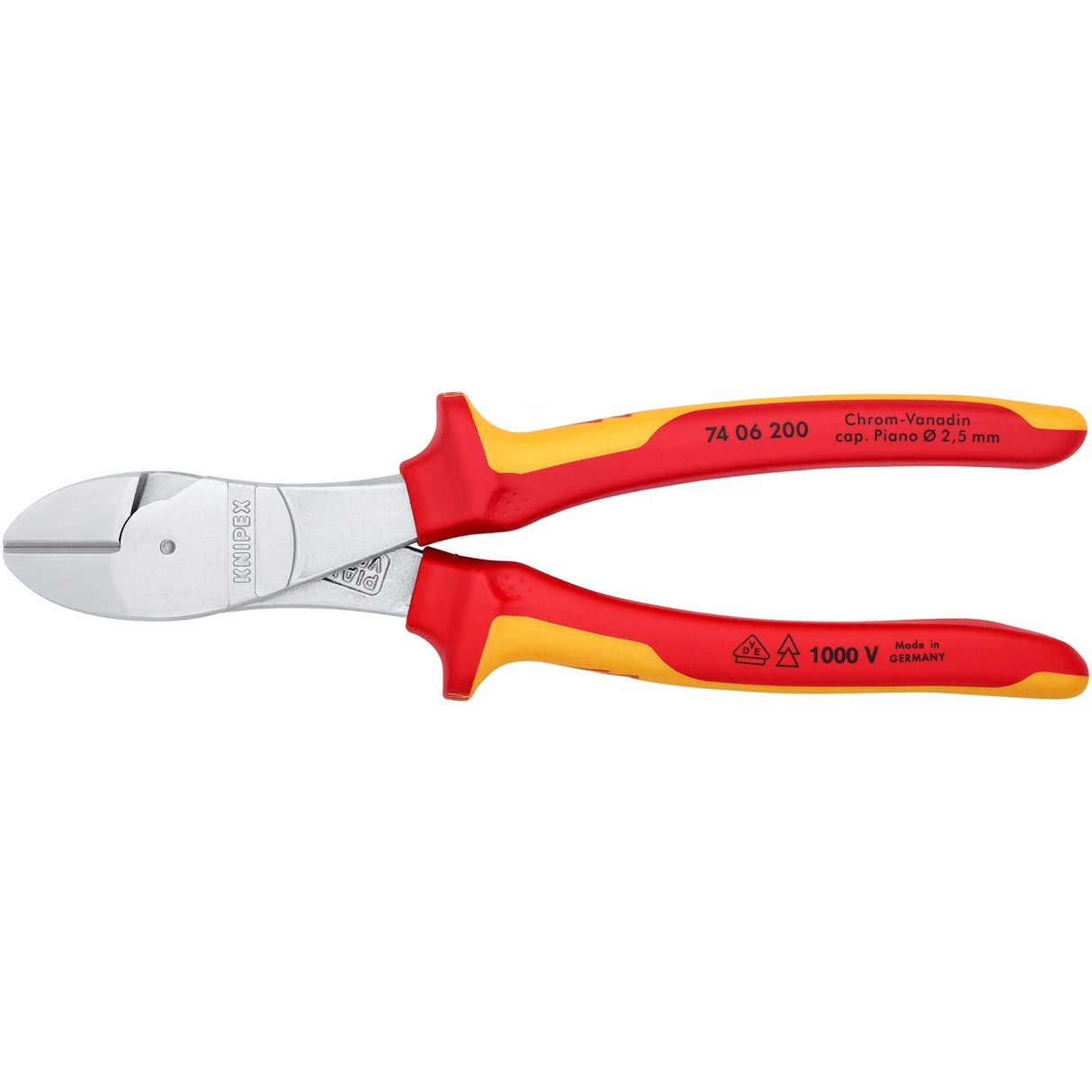 Knipex power-zijsnijtang vde 7406200