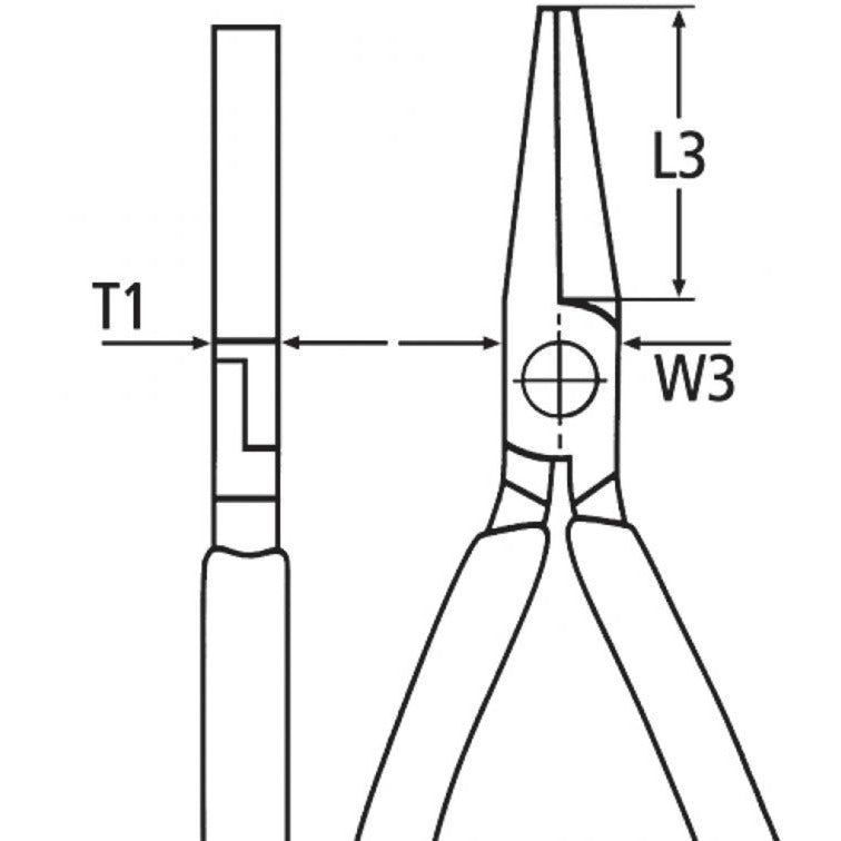 Knipex Flat Bending Pang 20 01 160