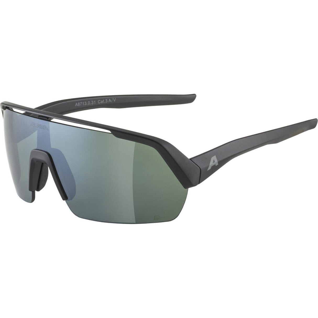Olympic sportswear alpina sports sportbril turbo-hr q-lite zwart