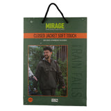 Mirage Raincoat Rainfall Closed Jacket - Size XL - Made from Polyester Soft Touch - Earl Gray