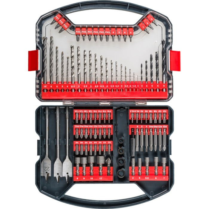 KWB Drill Bitset Promobox Standard, 101-częściowy