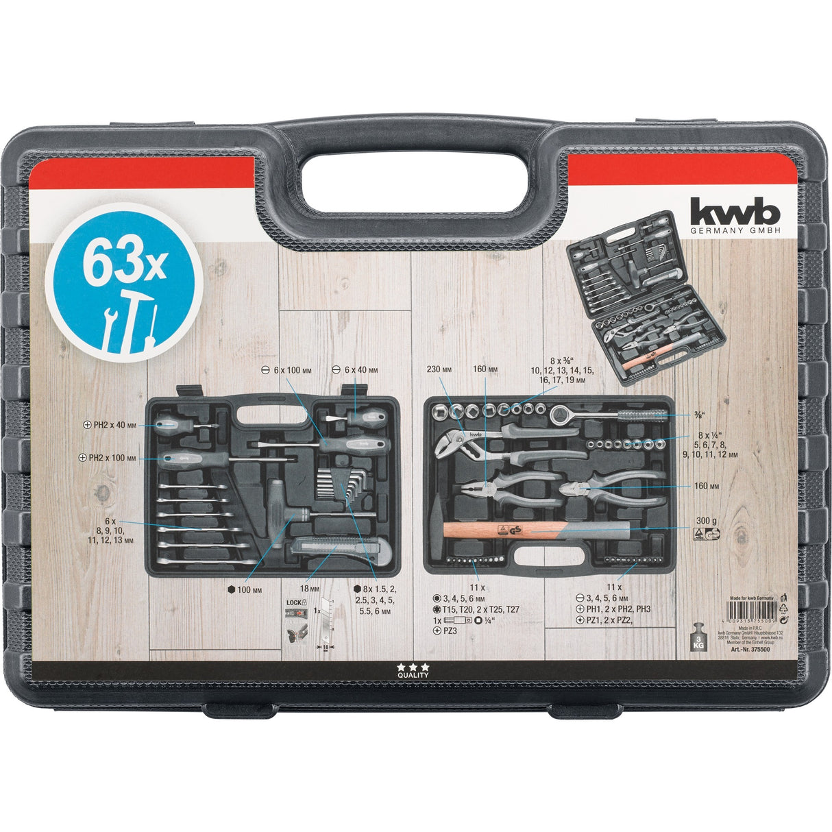 KWB tool case