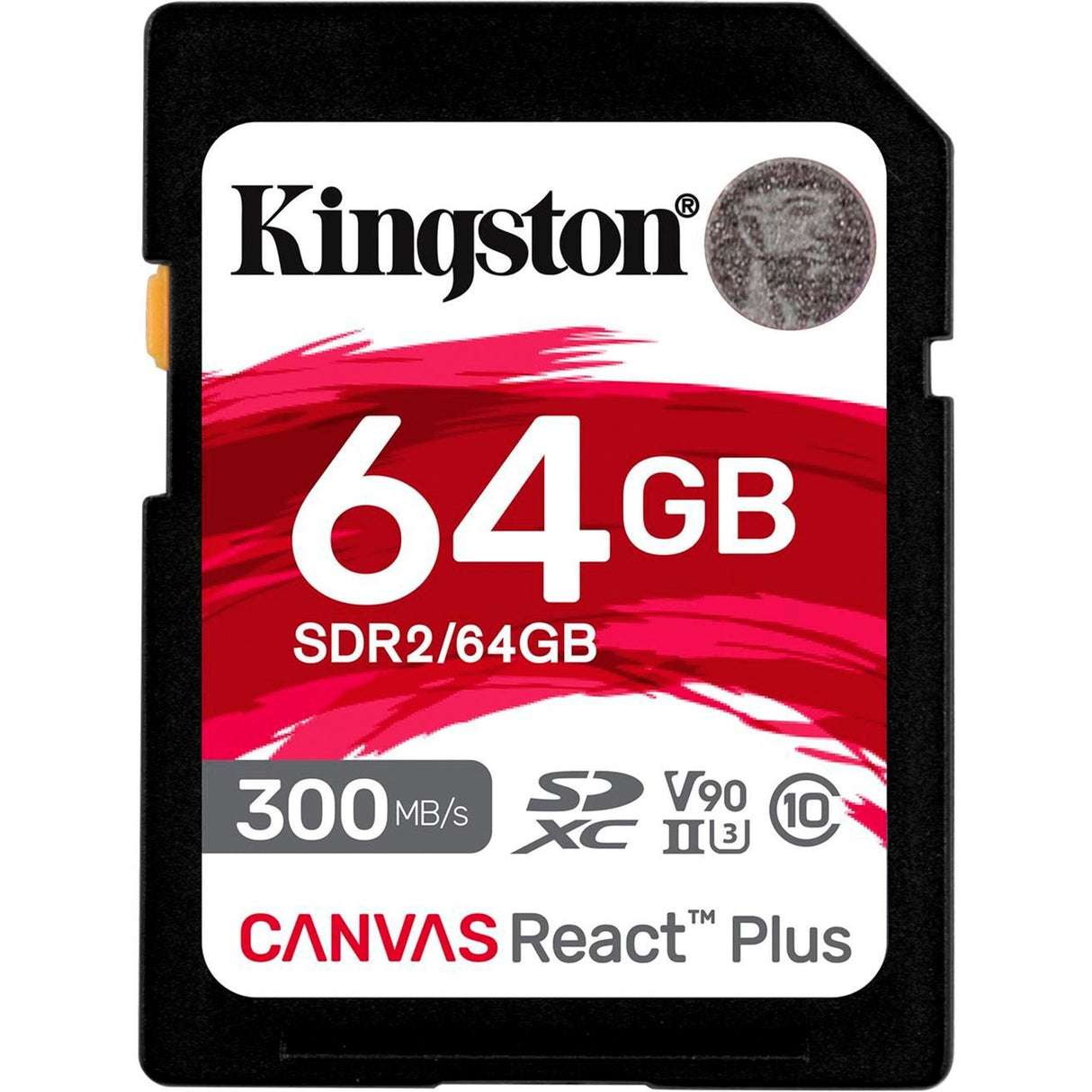 Kingson Canvas reagéiere plus 64 GB SDXC