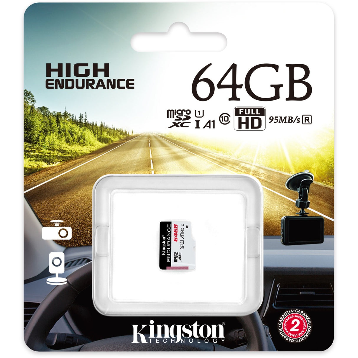 Kingston High Endurance 64 GB microSDXC
