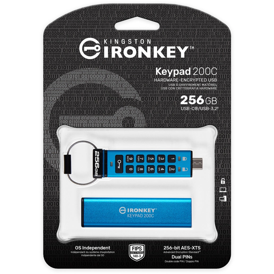 Kingston Ironkey Keypad 200 256 GB