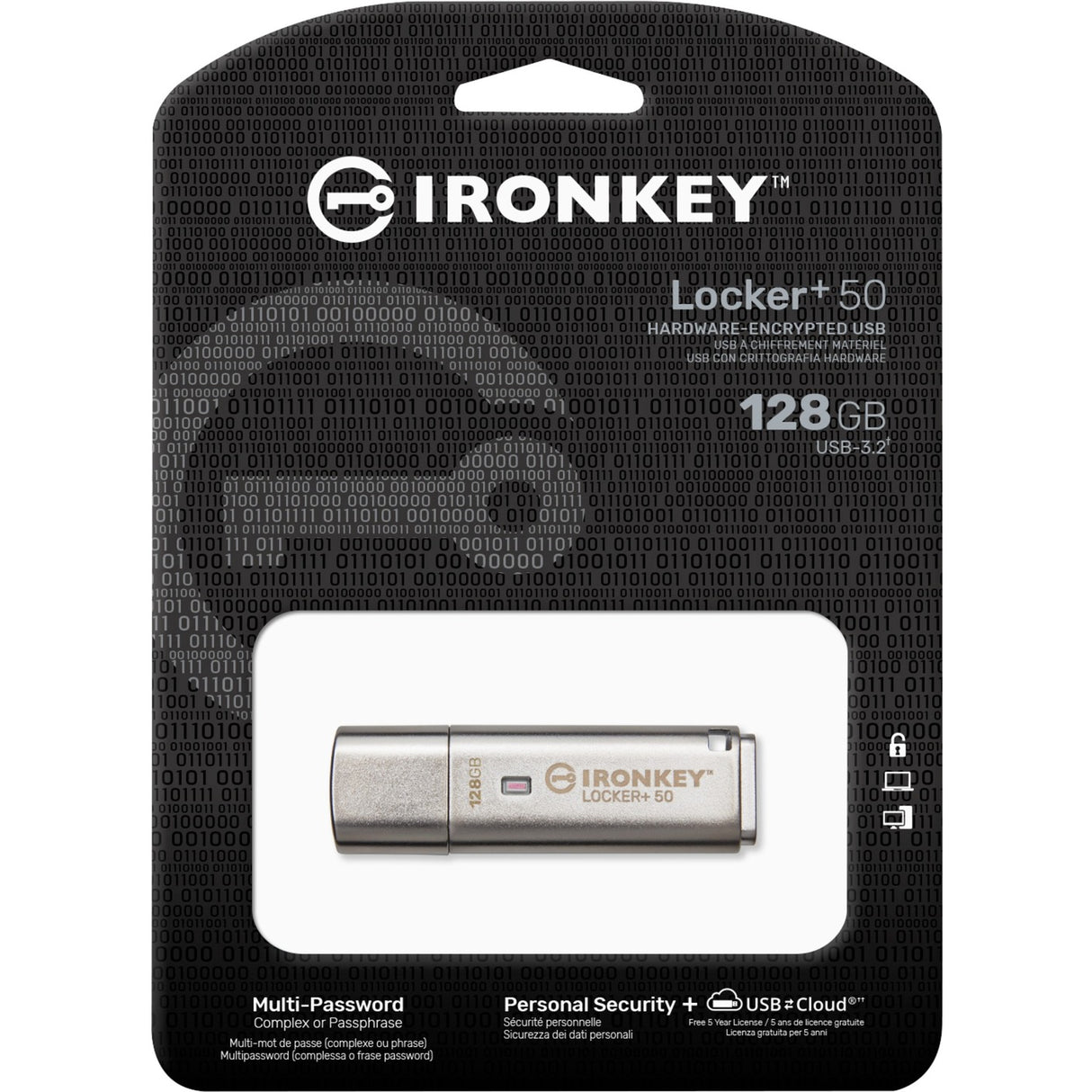 Kingston Irdey Locker + 50 128 GB