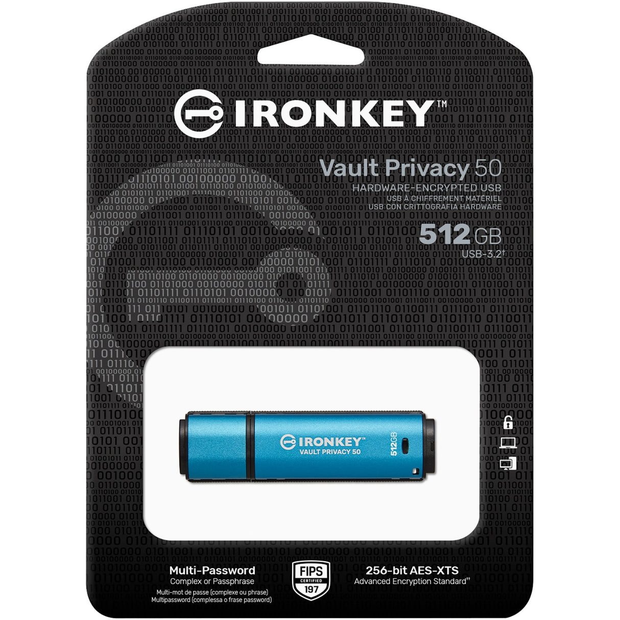 Kingston Ironkey Vault Privacy 50 512 Go