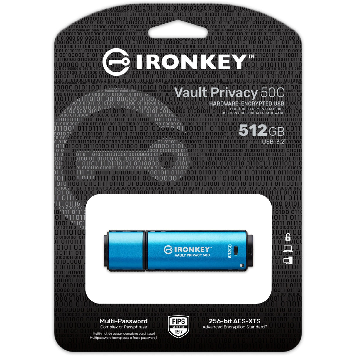 Kingston IronKey Vault Privacy 50 512 GB