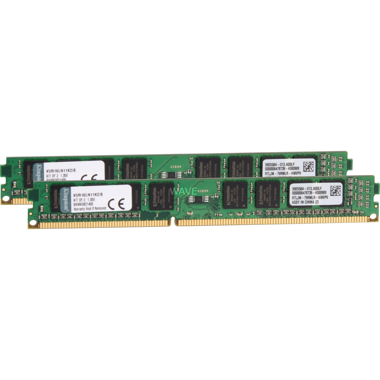 Kingston Valueram Kingston Valueram 8 GB DDR3-1600 Kit