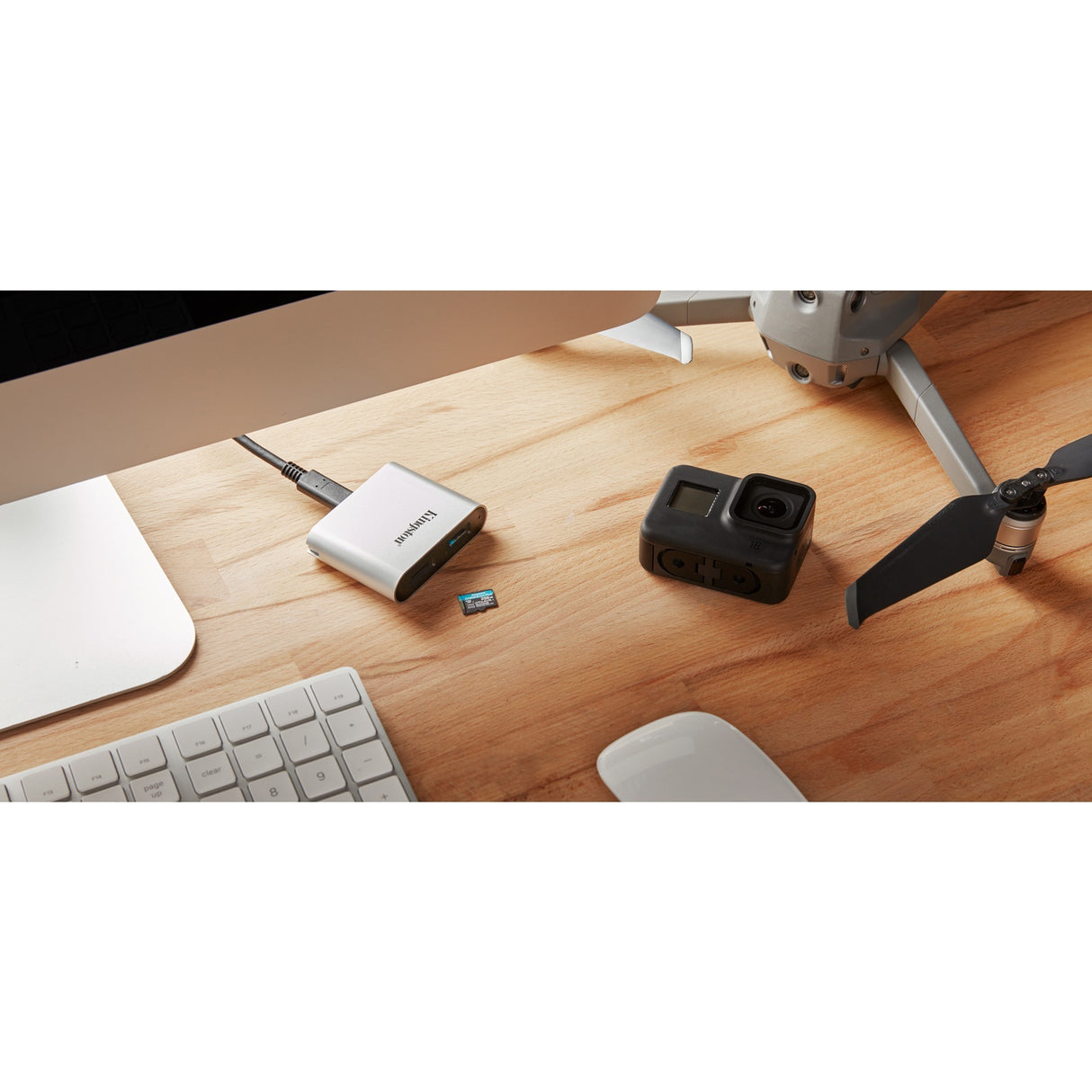 Kingston Workflow microSD čtečka