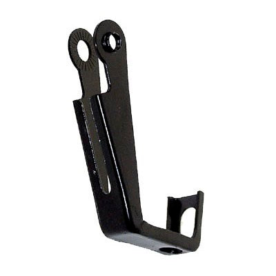 Forlygte krog kronbolt sort
