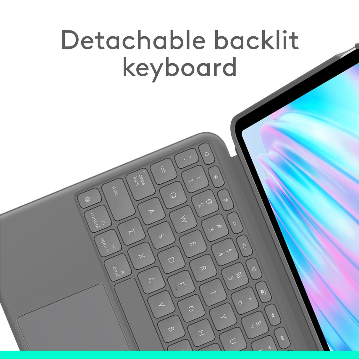 Logitech Combo Touch iPad Air 11 (M2), iPad Air (4. og 5.