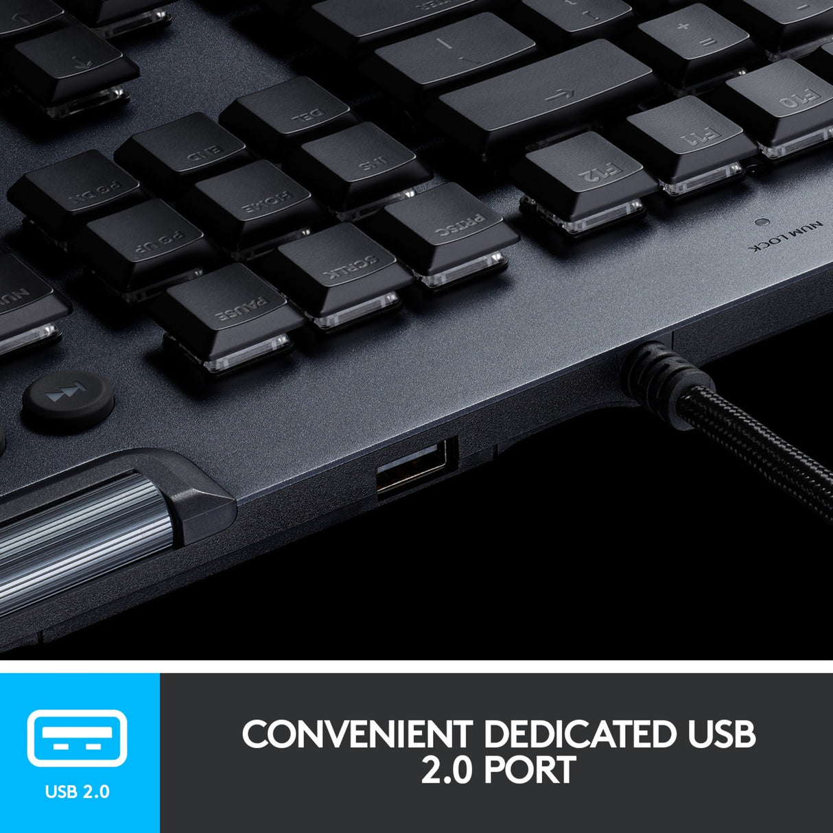 Logitech G815 LightSync RGB Mekanisk spiltastatur