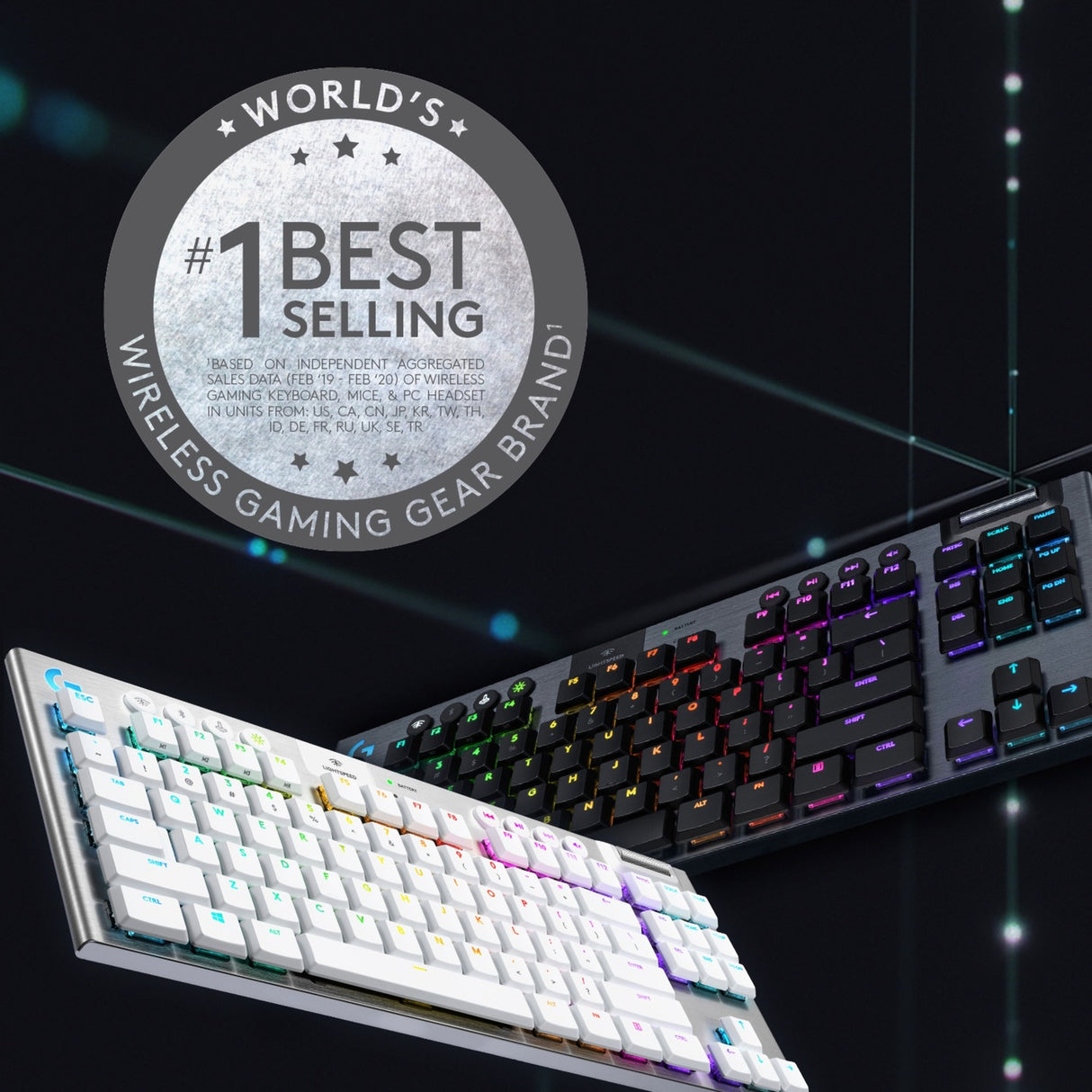 Logitech G915 TKL Lightspeed Wireless RGB Mechanical Gaming