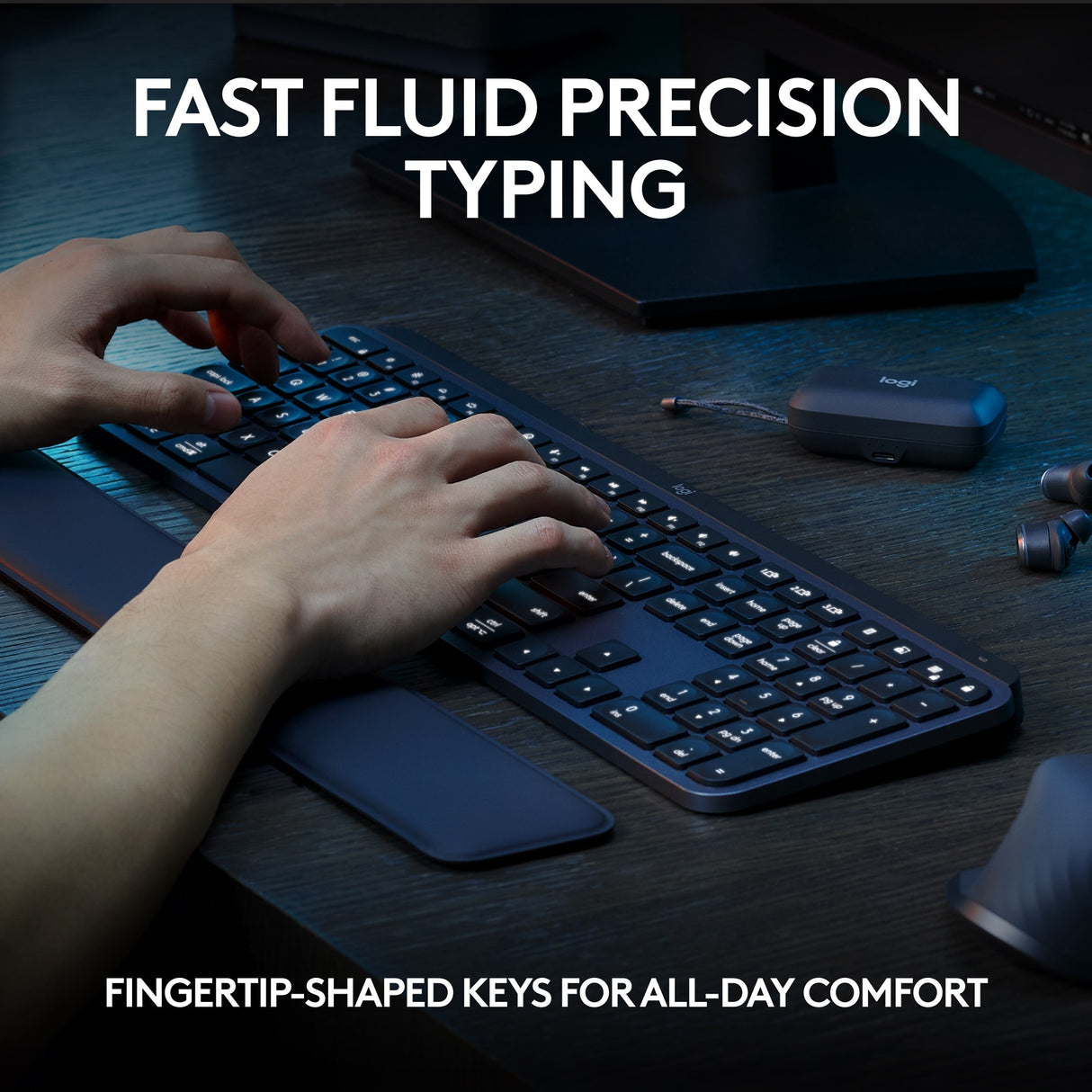 Logitech MX -Tasten S Advanced Wireless Illuminated Tastatur