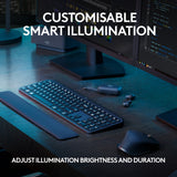 Logitech MX -Tasten S Advanced Wireless Illuminated Tastatur