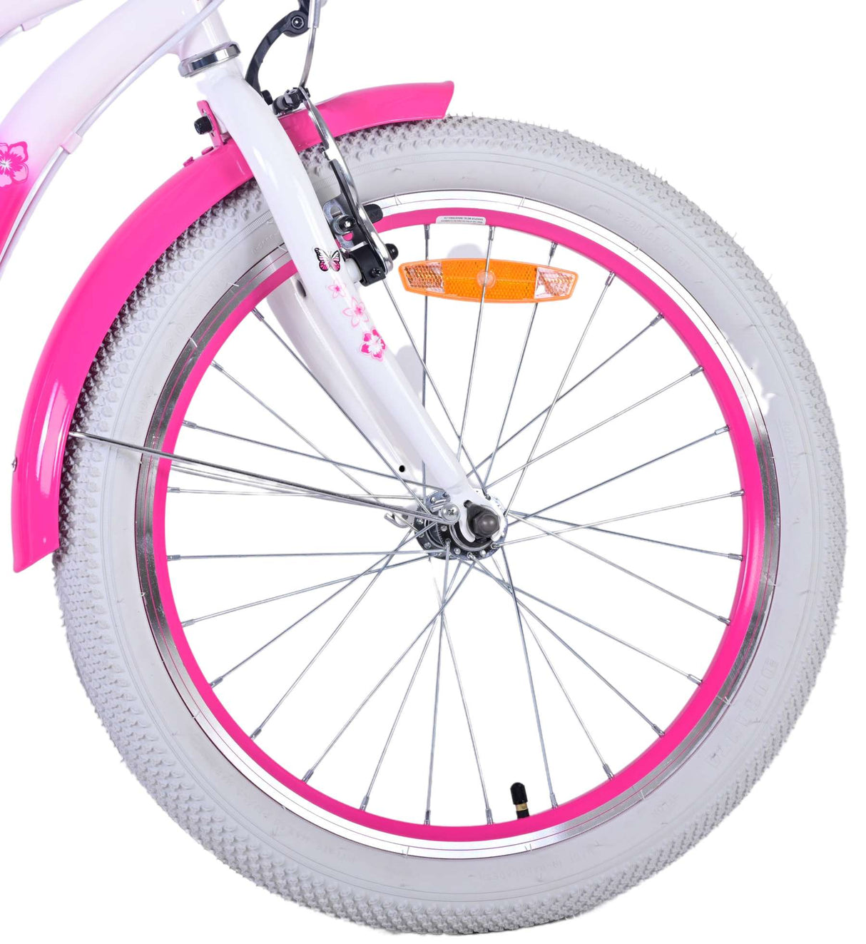 Volore léiwe Kanner Velo - Meedercher - 20 Zoll - Pink - 7 Gears
