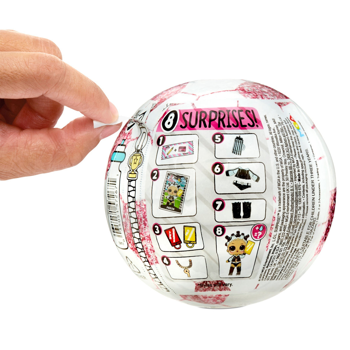 MGA Entertainment Surprise! All Star B.B.s serie 3 Voetbal