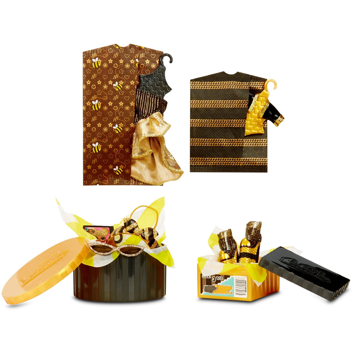 MGA zabavno presenečenje! J.K. Mini-Modepop Queen Bee