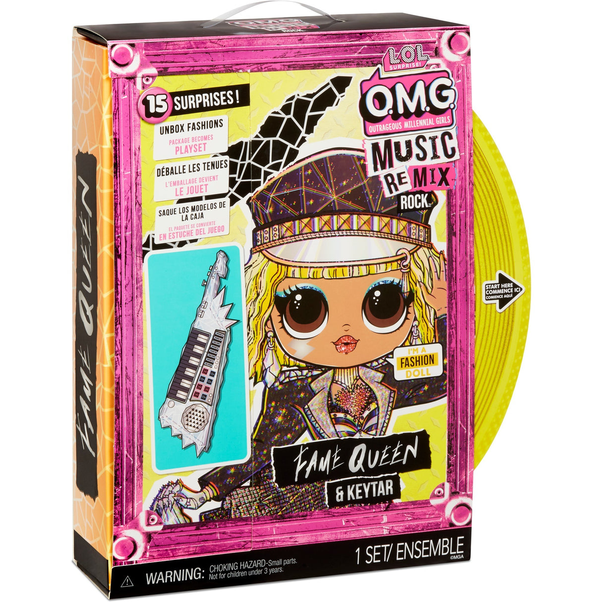 L.O.L. Presenečenje omg pop remix rockfame kraljica in keytar