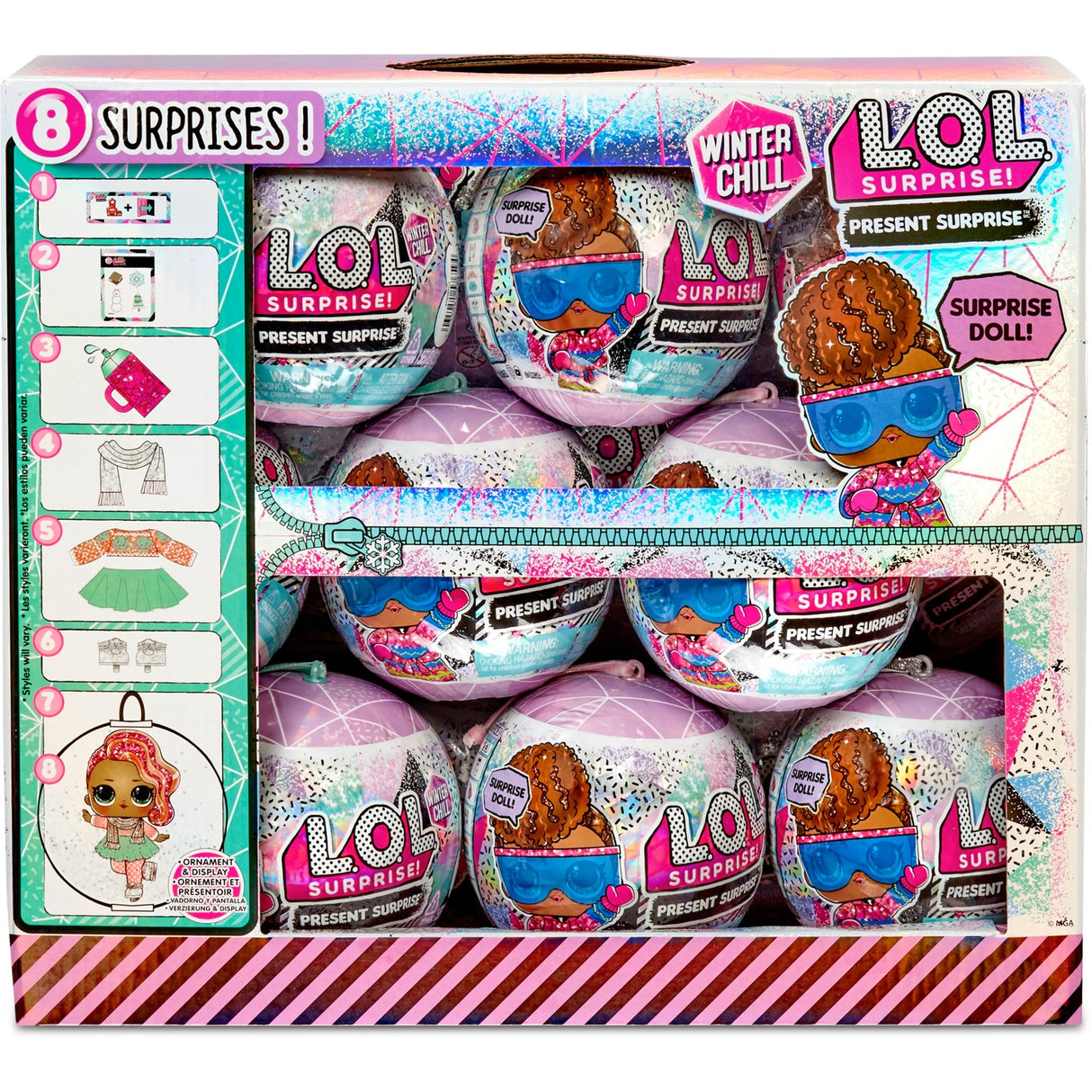MGA Entertainment Surprise! Presentare il freddo invernale.