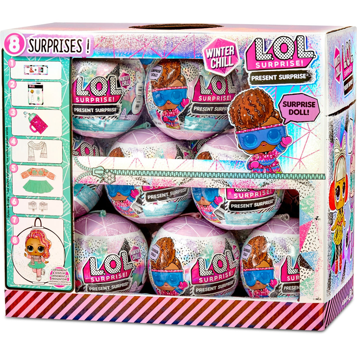 MGA Entertainment Surprise! Presentare il freddo invernale.