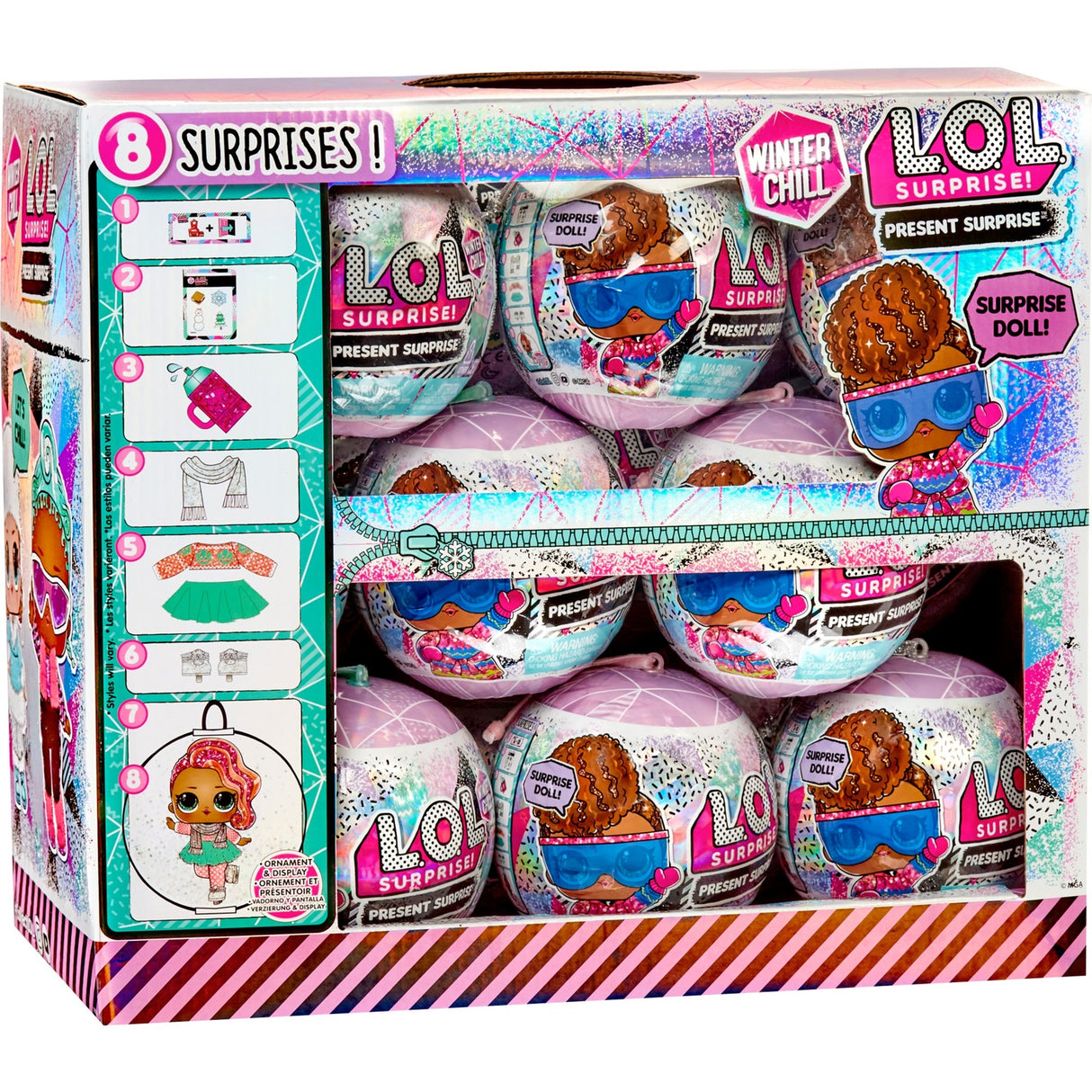 MGA Entertainment Surprise! Presentare il freddo invernale.