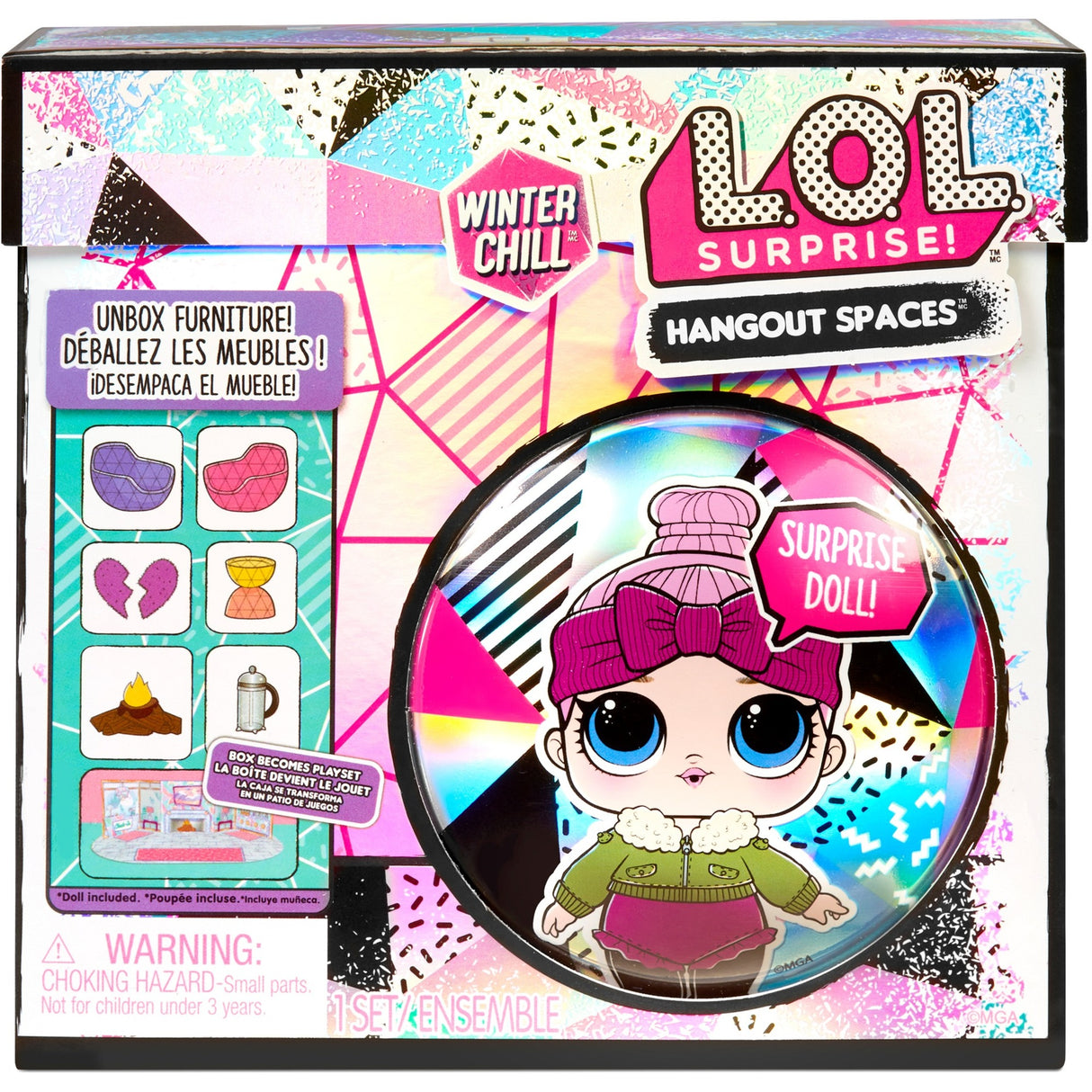 Surprise du divertissement MGA! Espaces de hangout de refroidissement d'hiver Sty