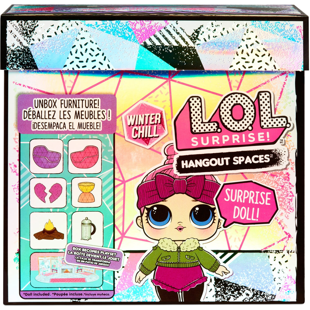 Surprise du divertissement MGA! Espaces de hangout de refroidissement d'hiver Sty