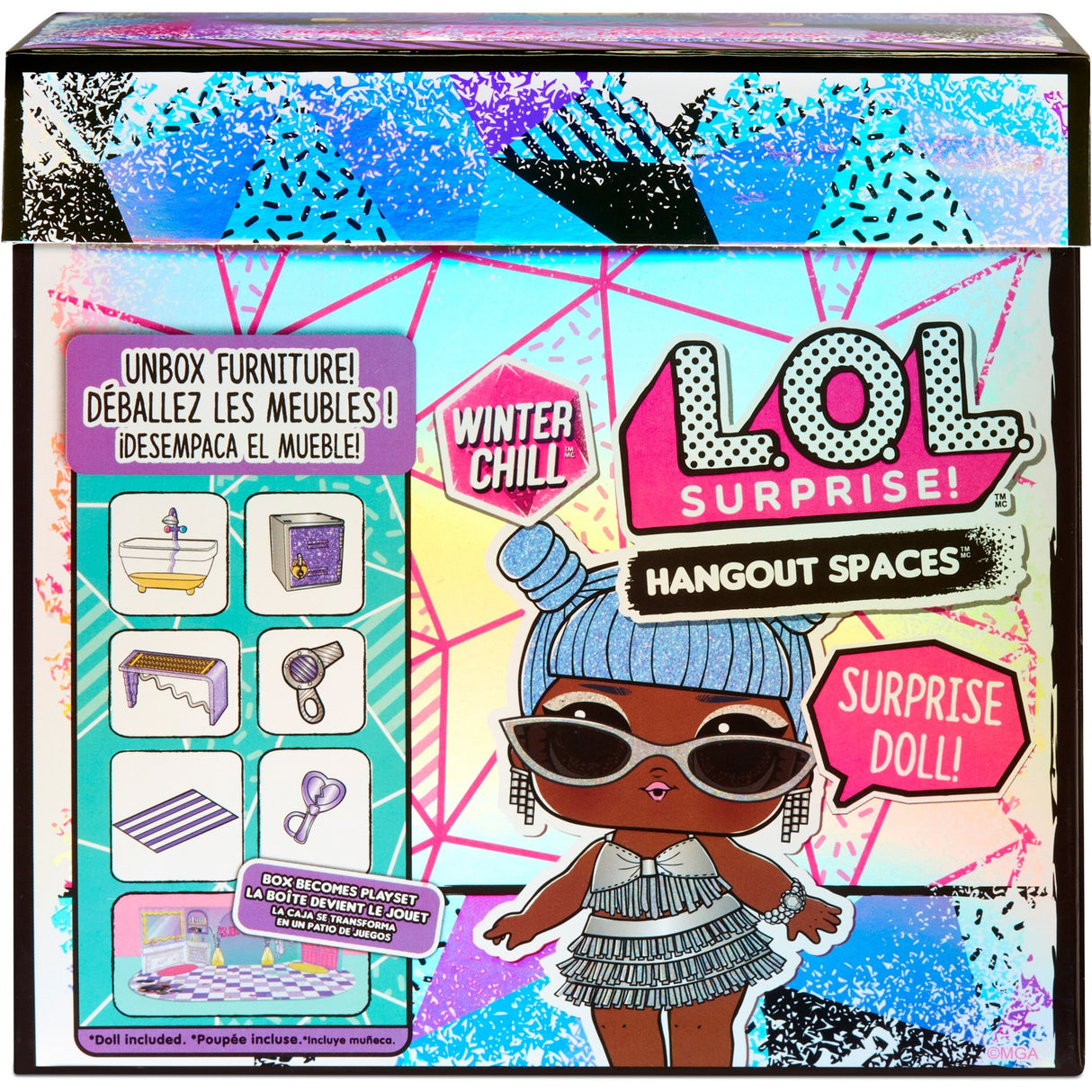 MGA underholdningsoverraskelse! Vinter chill hangout mellomrom sty