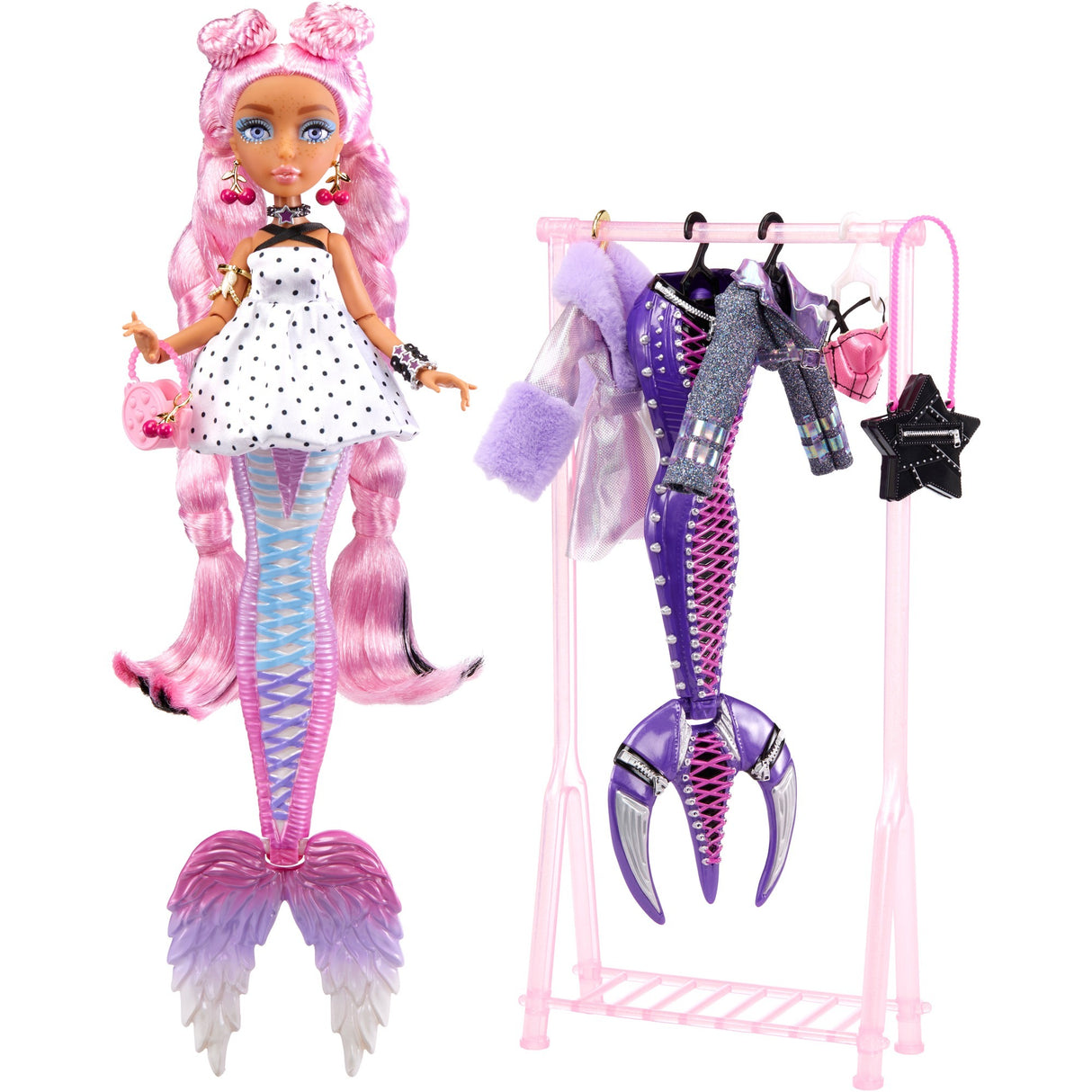 MGA Entertainment Mermaz Mermaidz barva spreminja modna finska Morra
