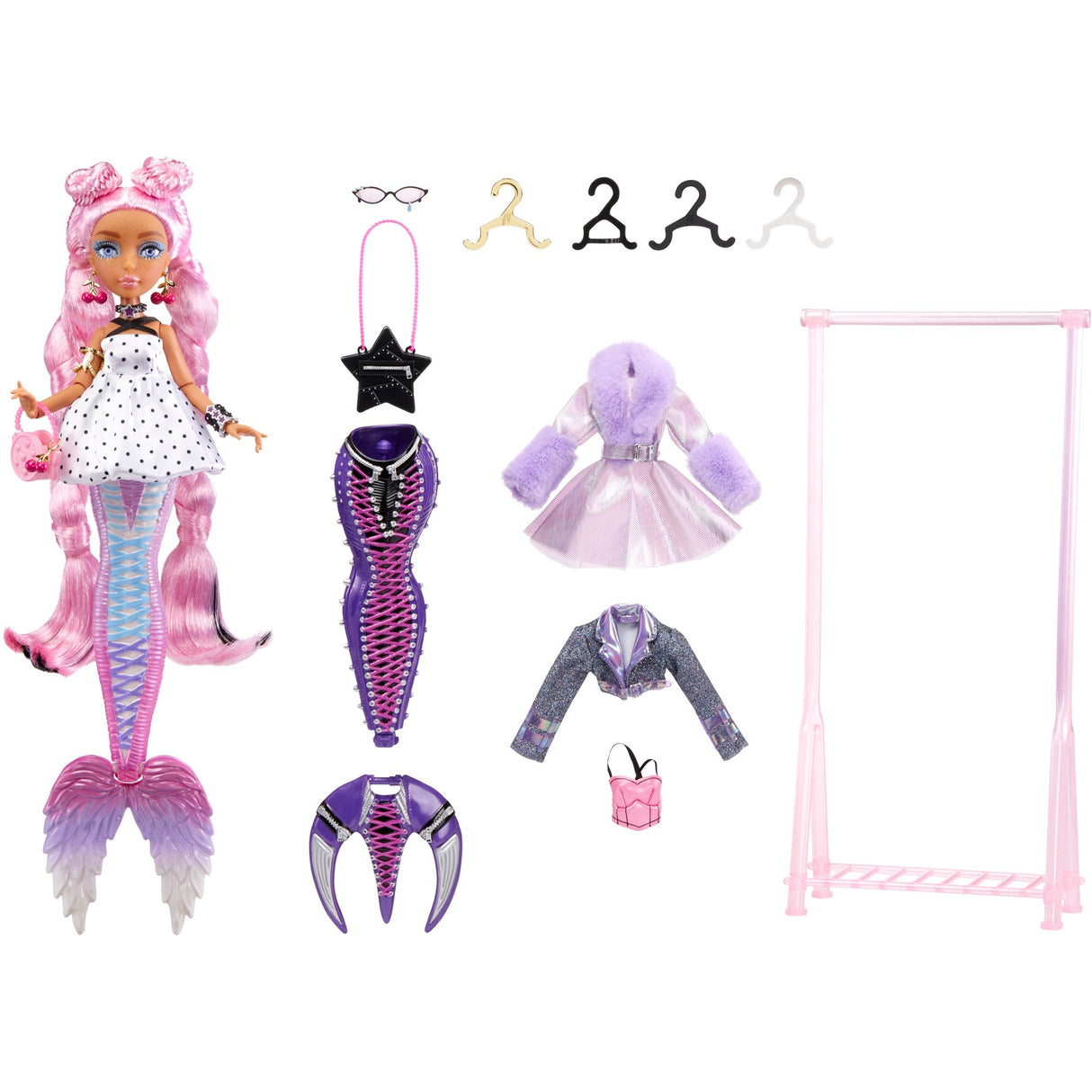 MGA Entertainment Mermaz Mermaidz barva spreminja modna finska Morra