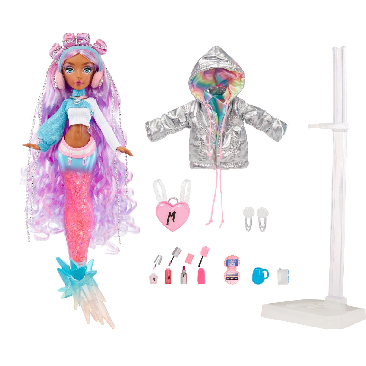 MGA Entertainment Mermaz Mermaidz Color Change Winter Waves Harmo