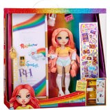 MGA Entertainment Rainbow High Design Locker and Pinkly Paige