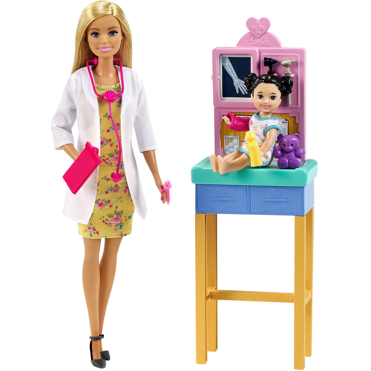 Mattel Career Doll Pediatrican Play Set