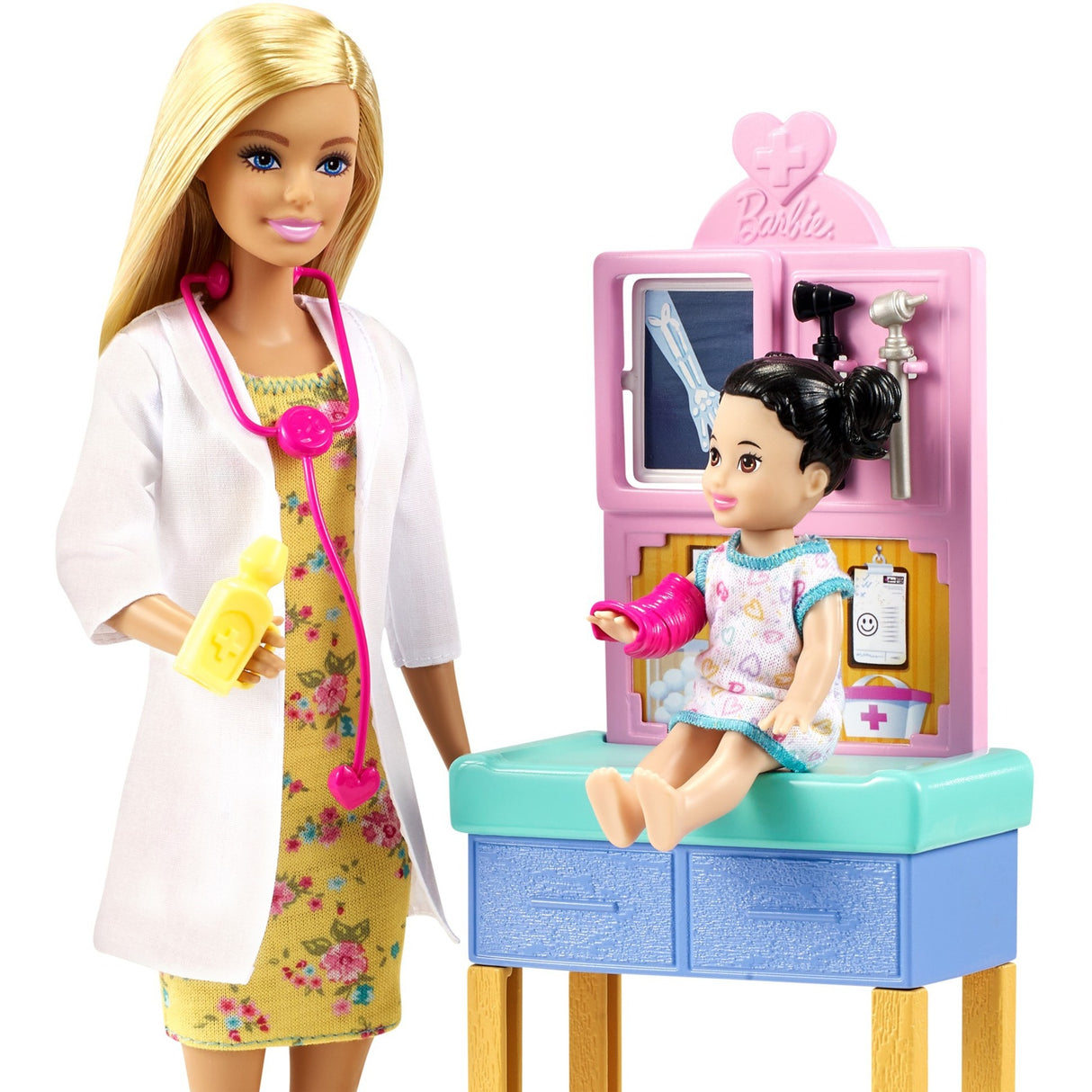 Mattel Career Doll Pediatrican Play Set