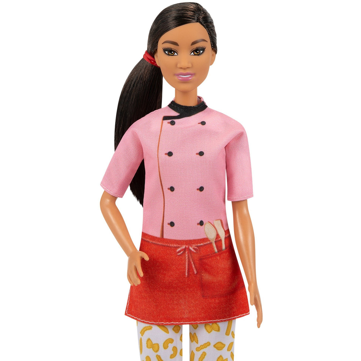 Chef de pasta de muñeca de muñeca mattel